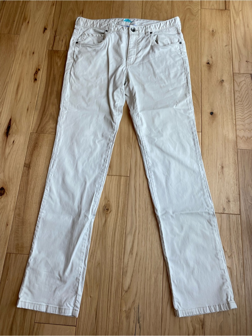 Tommy Bahama Men's Light Tan Straight-Leg Pants